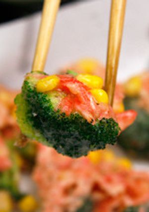 ブロッコリーのかき揚げ-レシピのメイン写真