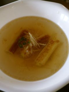 からだぽかぽか!焼きねぎと生姜のスープ-レシピのメイン写真