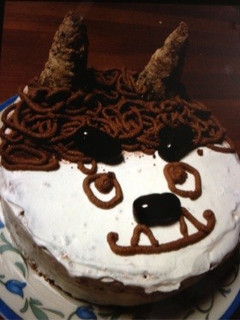 節分!鬼ケーキ-レシピのメイン写真