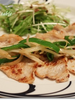 塩麹豚肉のスタミナ焼き-レシピのメイン写真
