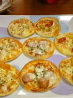 残り物!餃子の皮ピザ-レシピのメイン写真