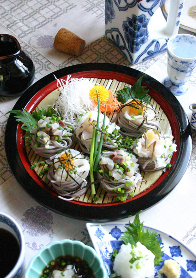 酒菜。魚を楽しむ【おとと蕎麦】あら簡単♪-レシピのメイン写真