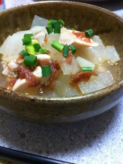 大根のあっさり梅肉塩煮-レシピのメイン写真