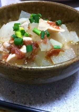 大根のあっさり梅肉塩煮-レシピのメイン写真