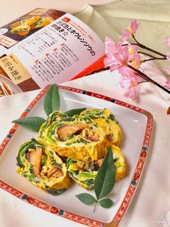 さば缶とホウレンソウの卵焼き☆-レシピのメイン写真