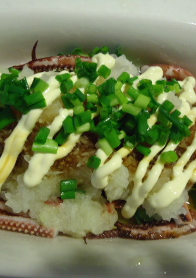 焼きイカのおろしマヨ和え-レシピのメイン写真