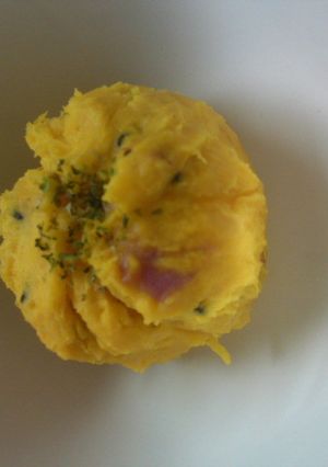 なめらか〜かぼちゃの丸々サラダ-レシピのメイン写真