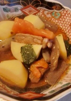 青ジソをドライにし、スパイスに使う煮物-レシピのメイン写真