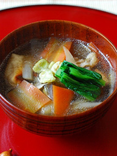 母直伝☆野菜たっぷり!新潟のお雑煮-レシピのメイン写真