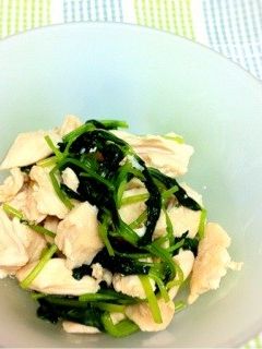 ささみと三つ葉のポン酢和え-レシピのメイン写真