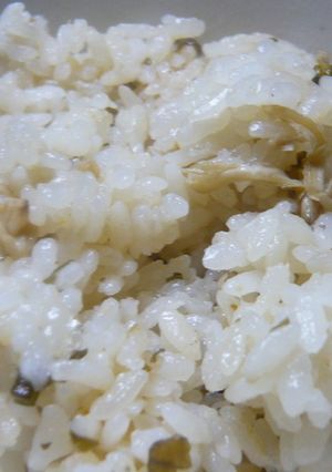 あさり缶・昆布の炊き込みご飯♪-レシピのメイン写真