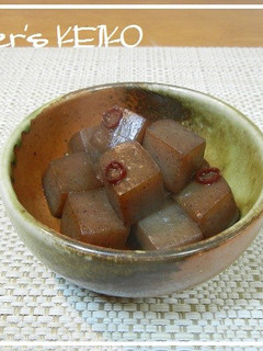 ピリ辛こんにゃく-レシピのメイン写真