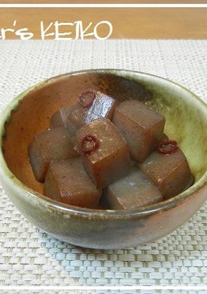 ピリ辛こんにゃく-レシピのメイン写真