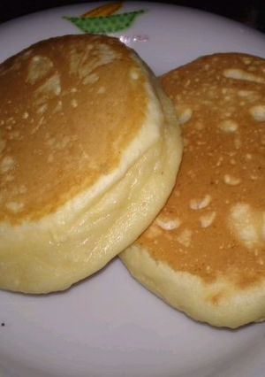 生クリームでふわふわ･パンケーキ^^-レシピのメイン写真
