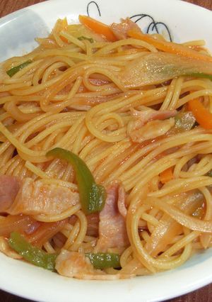 お手軽にナポリタン-レシピのメイン写真