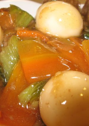 本格☆トロトロ牛肉のオイスター中華丼♪-レシピのメイン写真