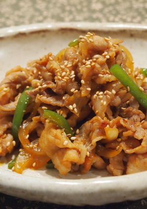 ★簡単★豚肉で韓国風プルコギ-レシピのメイン写真