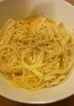 あの味!チーズ釜玉うどん-レシピのメイン写真