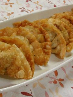 ブリの残りで揚げ餃子♪-レシピのメイン写真