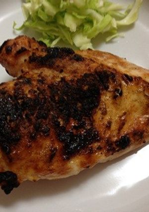 パリパリ皮が美味しい グリル塩チキン-レシピのメイン写真