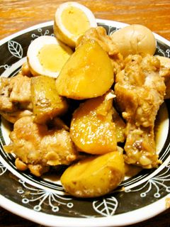 鶏手羽元と新じゃがのにんにく醤油煮-レシピのメイン写真