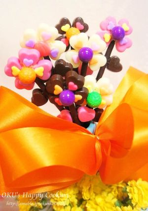 デコポッキーで花束を！-レシピのメイン写真