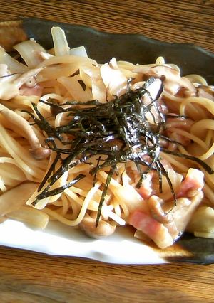 我が家の和風きのこパスタ♪-レシピのメイン写真