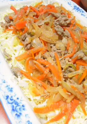 我が家のヘルシーな豚肉スタミナ焼き☆-レシピのメイン写真