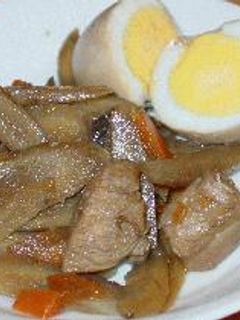 ***筑前煮風?鶏とごぼうのさっぱり煮***圧力鍋でらくちん♪-レシピのメイン写真