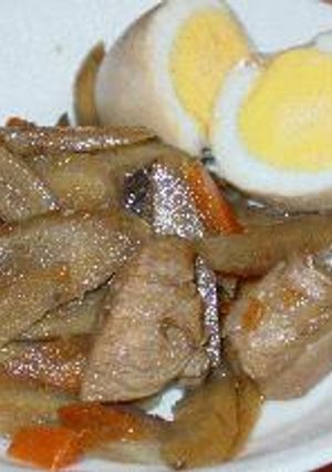 ***筑前煮風？鶏とごぼうのさっぱり煮***圧力鍋でらくちん♪-レシピのメイン写真