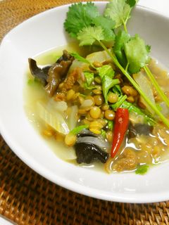 エスニック風♪レンズ豆のスープ-レシピのメイン写真