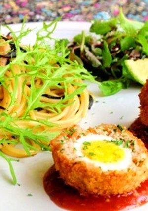 カフェ風*コロンと可愛いスコッチエッグ-レシピのメイン写真