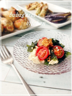 簡単✿豆腐とわかめのサラダ✿-レシピのメイン写真