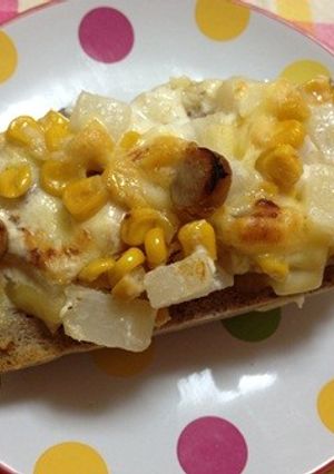 リメイク！クリーミーグラタントースト-レシピのメイン写真