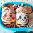 ☆キャラ弁♪節分に♪赤鬼さんと青鬼さん☆
