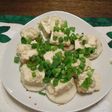 塩麹豆腐の長芋カナッペ