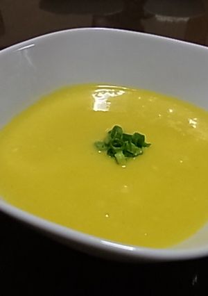 ☆かぼちゃ＆じゃがいも☆のポタージュ！-レシピのメイン写真