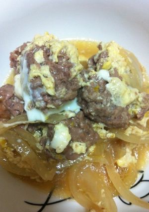 肉だんごのたまごとじ☆-レシピのメイン写真