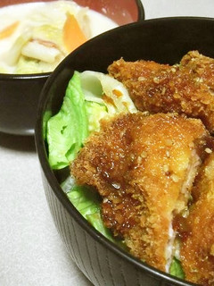簡単野菜たっぷり!たれカツ丼★-レシピのメイン写真