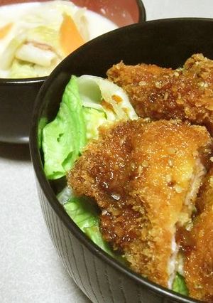 簡単野菜たっぷり！たれカツ丼★-レシピのメイン写真