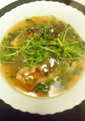 鰆焼き・豆苗のあんかけ！-レシピのメイン写真