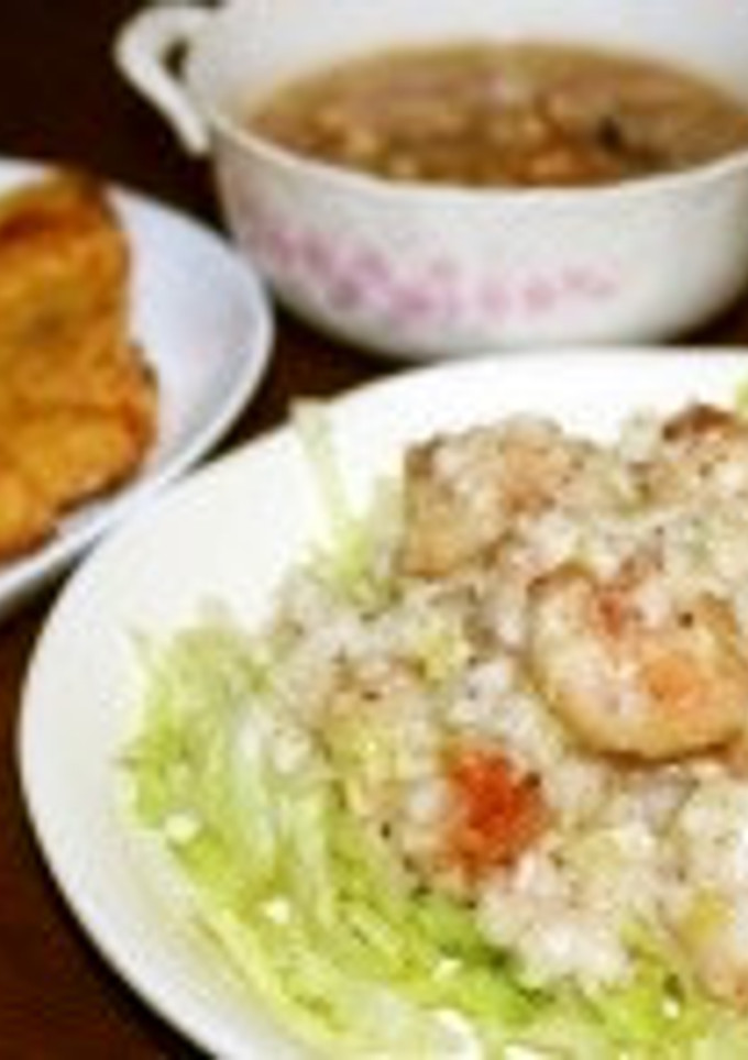 ネギたっぷり！エビマヨ-レシピのメイン写真