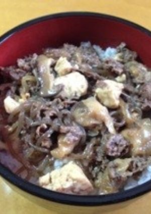 すき焼き丼-レシピのメイン写真