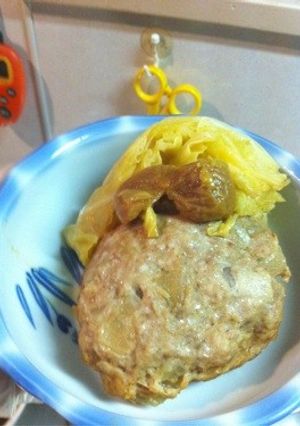 鶏バーグ☆いちじくソースo(^▽^)o-レシピのメイン写真