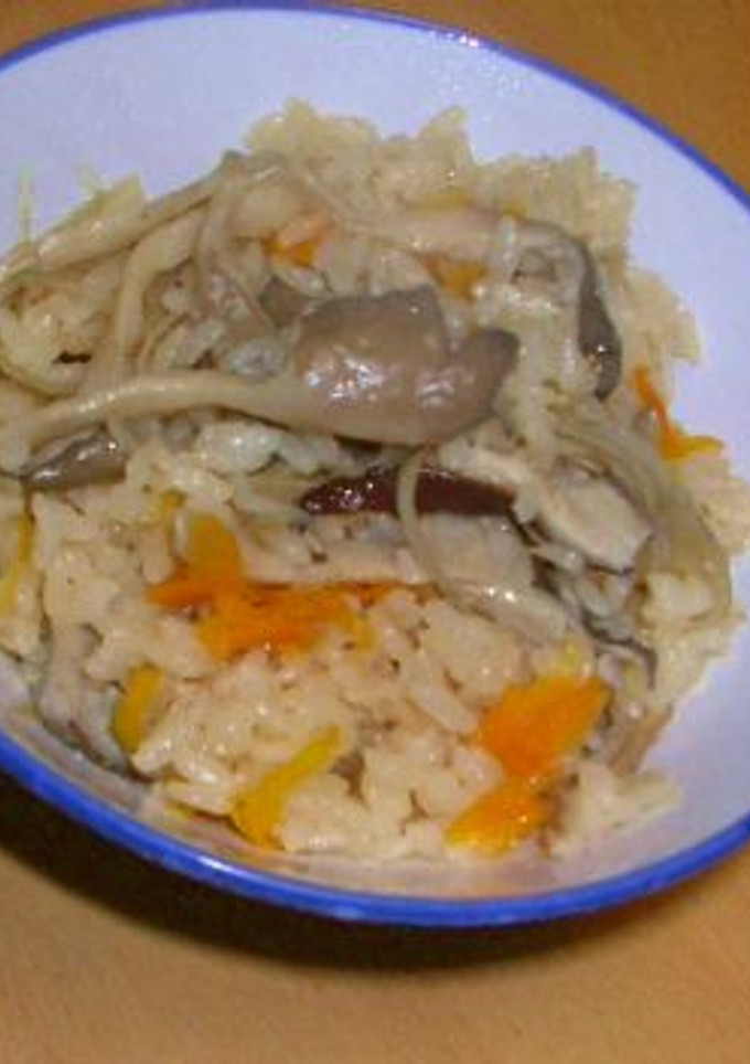 すごくおいしい！しめじの炊き込みご飯-レシピのメイン写真