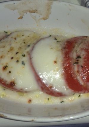 焼きトマトカプレーゼ☆-レシピのメイン写真