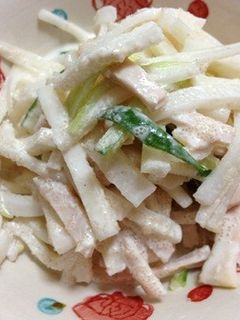 たらこマヨ大根サラダ-レシピのメイン写真