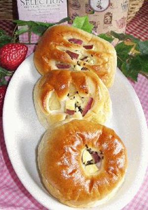 秋の味覚～☆・:.,;*さつまいもパン-レシピのメイン写真