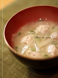 いわしのつみれ汁-レシピのメイン写真