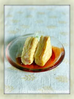 お弁当に☆かにかまde卵焼き-レシピのメイン写真